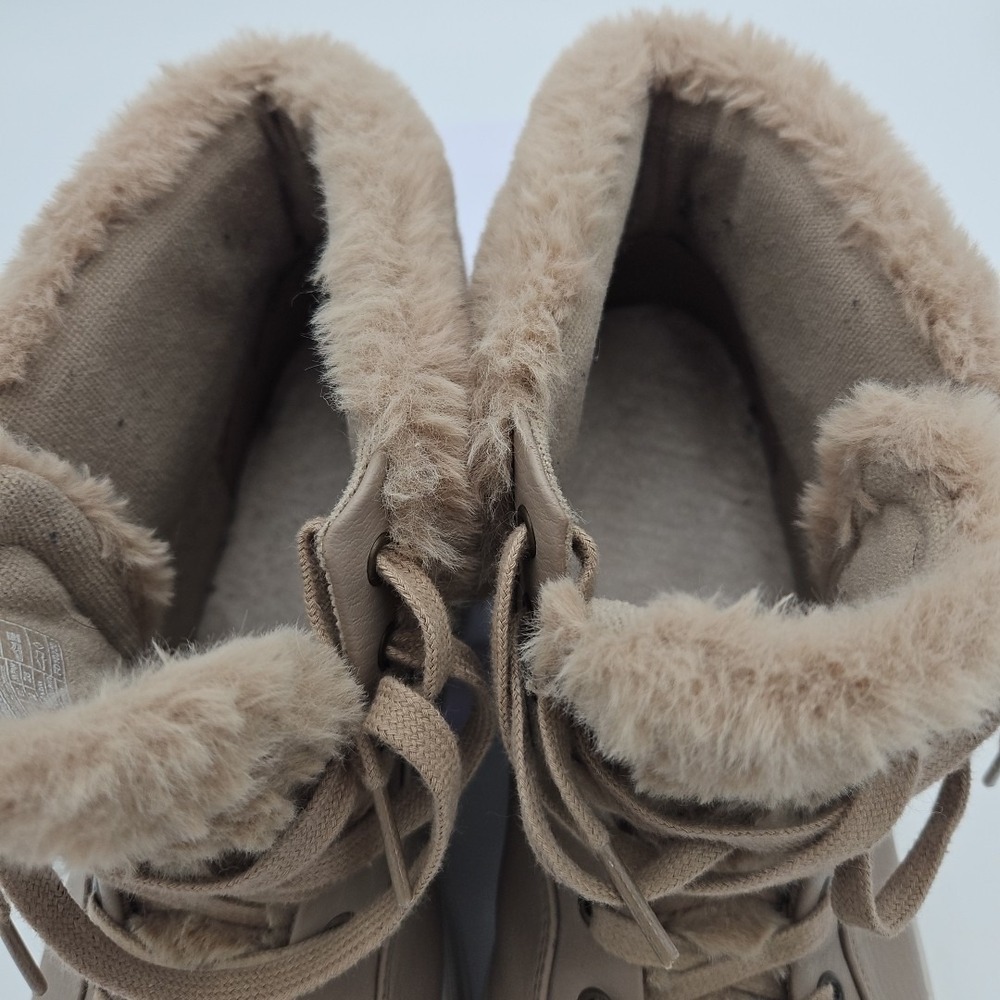 Koolaburra UGG Sundell Fuzz EUC W/11 Chukka Tan Faux Fur High Top Sneaker EUC - Picture 12 of 15